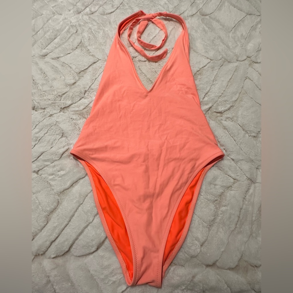 Aerie one piece high leg